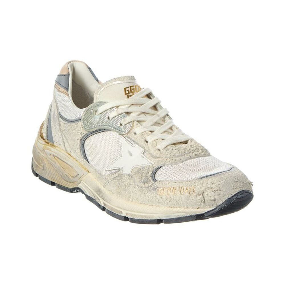 Golden Goose Dad-Star Mesh & Suede Sneaker, White - Picture 1 of 5